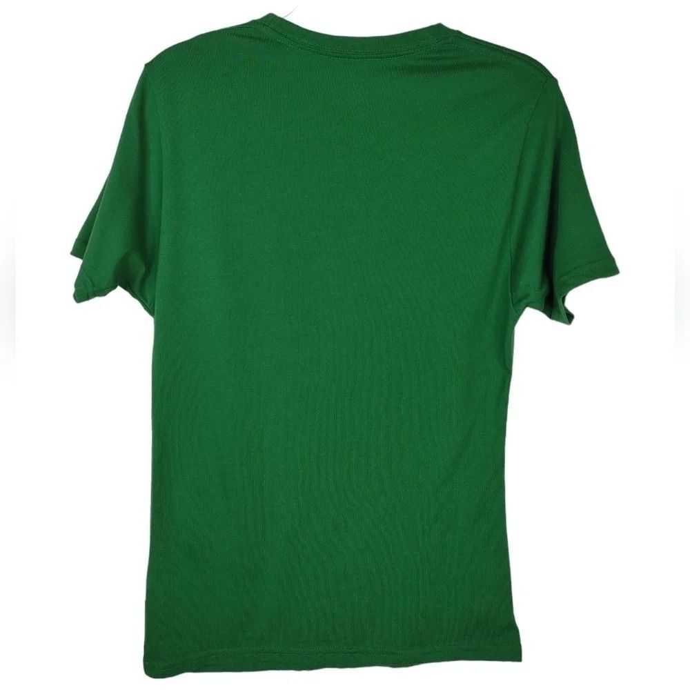Lucky Green Tshirt Suspenders Flair Clover Size Small - Picture 10 of 12